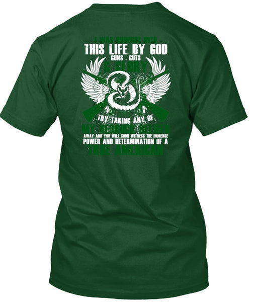 God Guns T Shirt, True American T Shirt