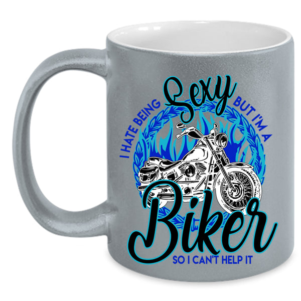 Cool Gift For Biker Coffee Mug, I'm A Biker Accent Mug