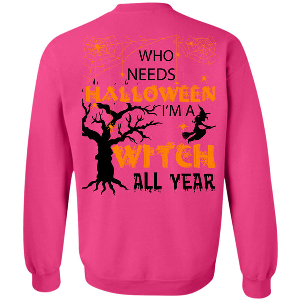 I Love You Pumpkin T Shirt, Who Needs Halloween Sweatshirt