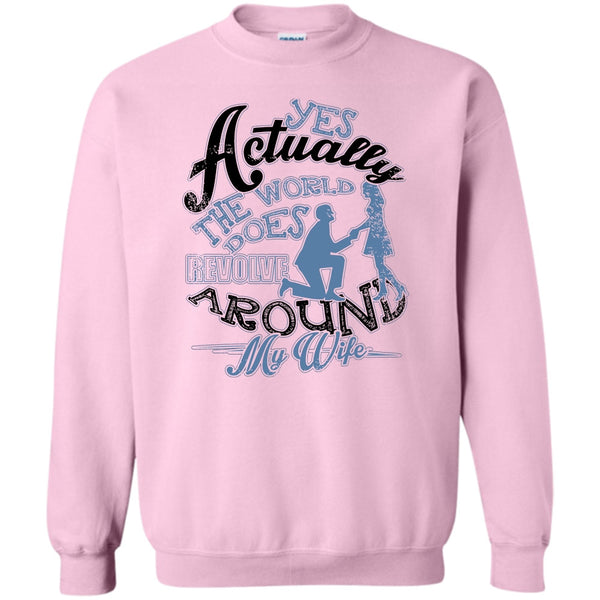 Coolest Husband Ever T Shirt, Revolve Around My Wife Sweatshirt