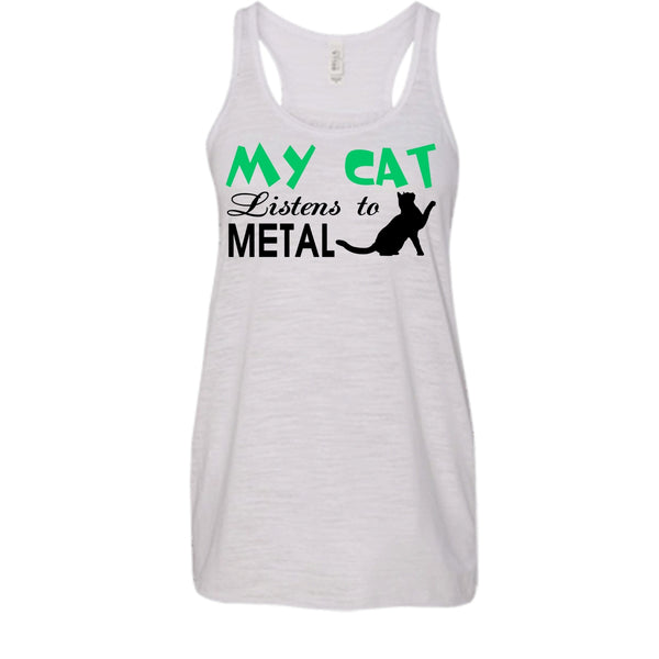 My Cat Listens To Metal Shirt, I Love My Cat Shirt