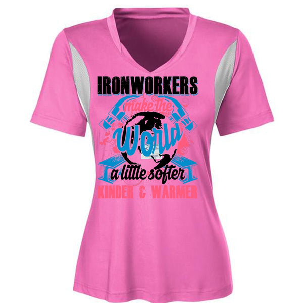 Ironworkers Make The World T Shirt, I Love Ironworker T Shirt, Awesome T-Shirts