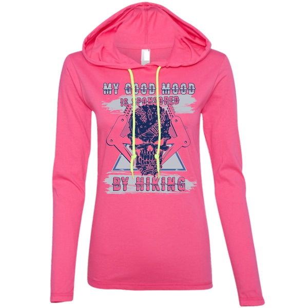 My Good Mood Is Sponsored By Hiking T Shirt, I Love Hiking T Shirt, Awesome T-Shirts
