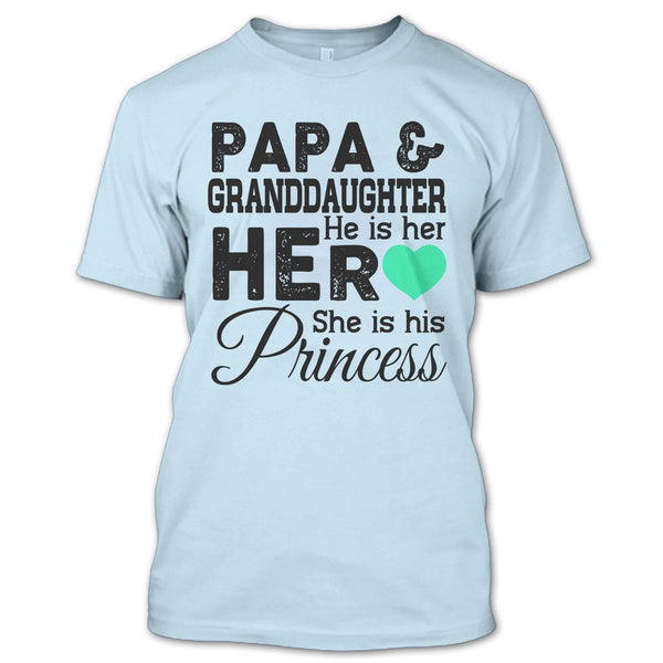 Papa & Daughter T Shirt, Best Dad Ever T Shirt