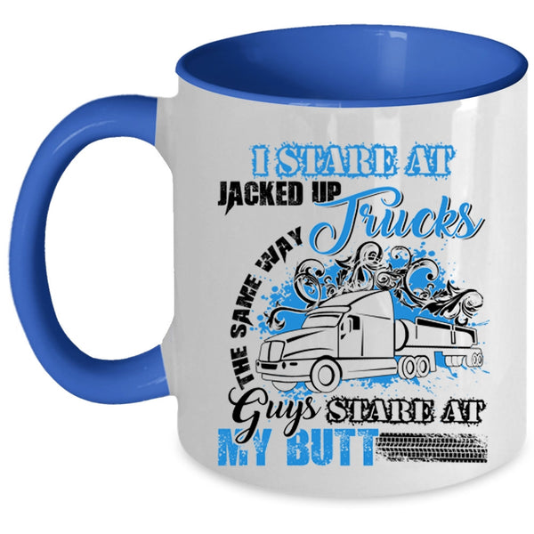 Cool Gift For Trucker Coffee Mug, Trucks Accent Mug