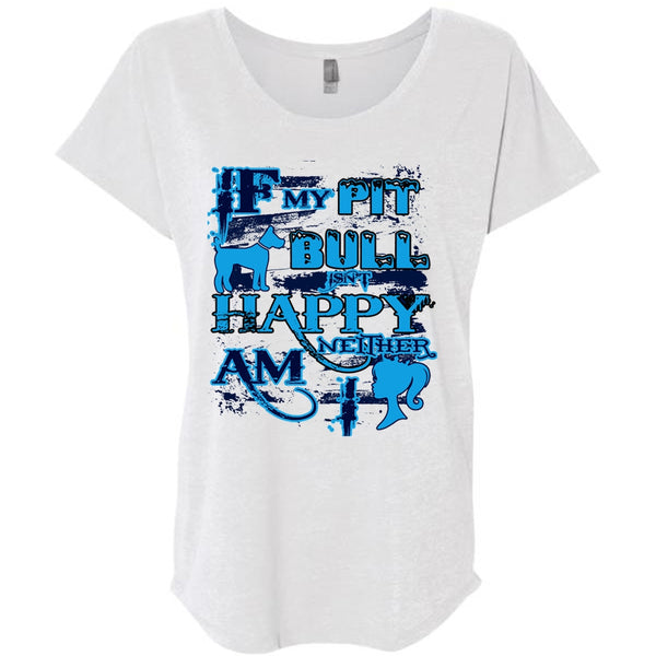 If  My Pit Bull Isn't Happy Neither Am I T Shirt, I Love Dog T Shirt, My Favorite T Shirt