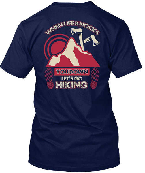 Let's Go Hiking T Shirt, I Love Hiking T Shirt