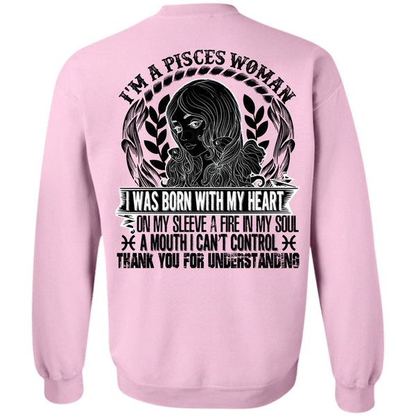 I Love Pisces T Shirt, I'm A Pisces Woman Sweatshirt