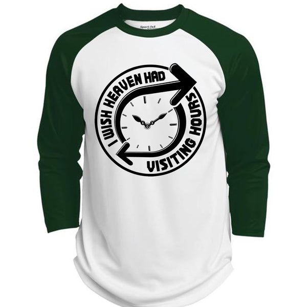 I Wish Heaven Had Visiting Hours T Shirt, I Love My Life T Shirt, Awesome T-Shirts  (Polyester Game Baseball Jersey)