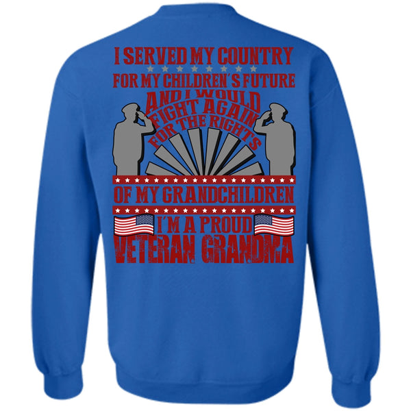 My Children's Future T Shirt, I Love Veteran Sweatshirt