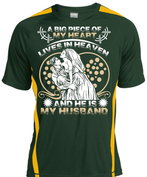 He Is My Husband T Shirt, Lives In Heaven T Shirt, Cool Shirt