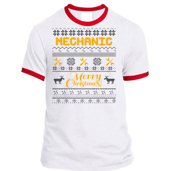 Mechanic Merry Christmas T Shirt, I Love Mechanic T Shirt, Awesome T-Shirts