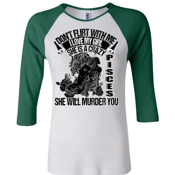 She Is A Crazy Pisces T Shirt, I Love Pisces T Shirt, Awesome T-Shirts