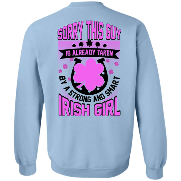 I Love Irish T Shirt, Smart Irish Girl Sweatshirt