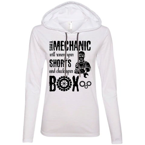 A black t-shirt with the shopify logo