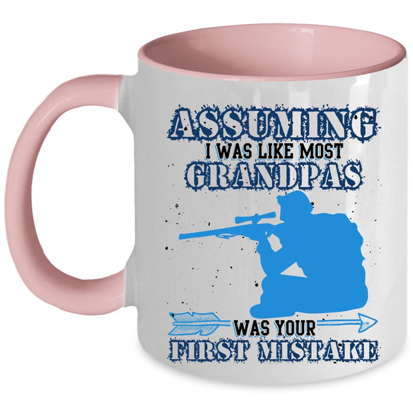 Cool Hunting Coffee Mug, I Was Like Most Grandpas Accent Mug