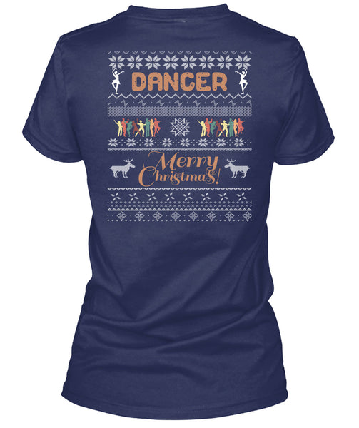 Dancer Merry Christmas T Shirt, I Love Dancer T Shirt