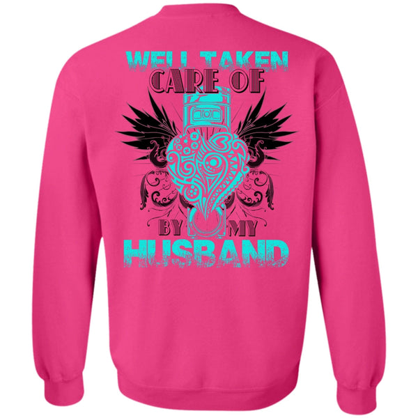 I Love Husband T Shirt, Well Taken Care Of Heart By My Husband Sweatshirt