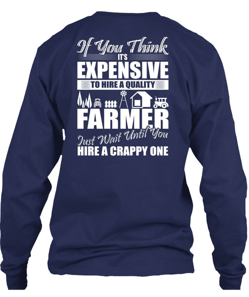 Farmer Just Wait Until You T Shirt, Being A Farmer T Shirt