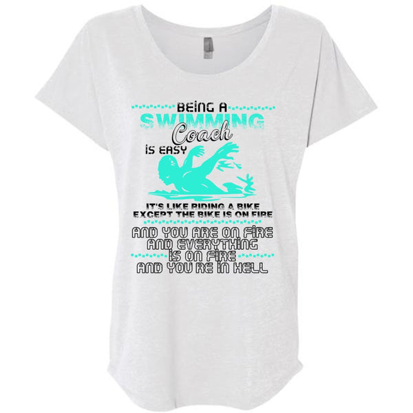 Being A Swimming Coach T Shirt, I Love Swimming T Shirt, Awesome T-Shirts