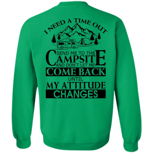 Being A Camper T Shirt, Send Me To The Campsite Sweatshirt