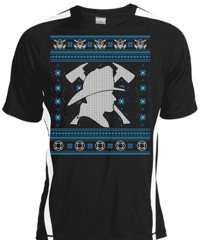 A black t-shirt with the shopify logo