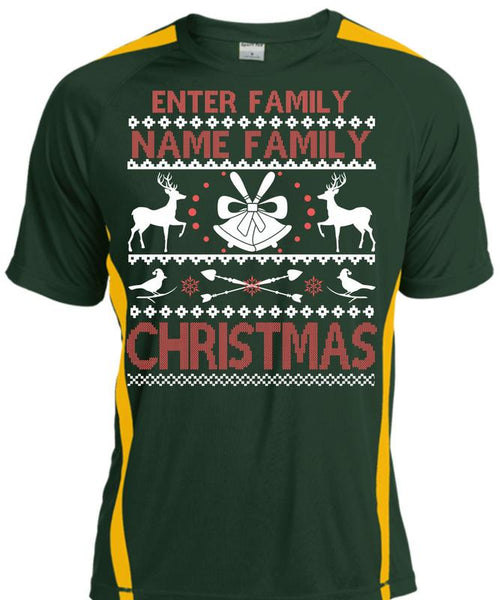 Enter Family Name Family Christmas T Shirt, I Love Christmas T Shirt, Cool Shirt