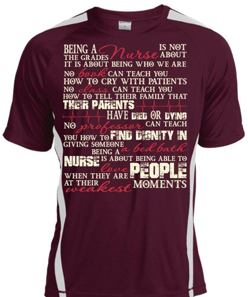 Being A Nurse T Shirt, Calls Me A Nurse T Shirt, Cool Shirt