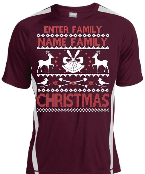 Enter Family Name Family Christmas T Shirt, I Love Christmas T Shirt, Cool Shirt