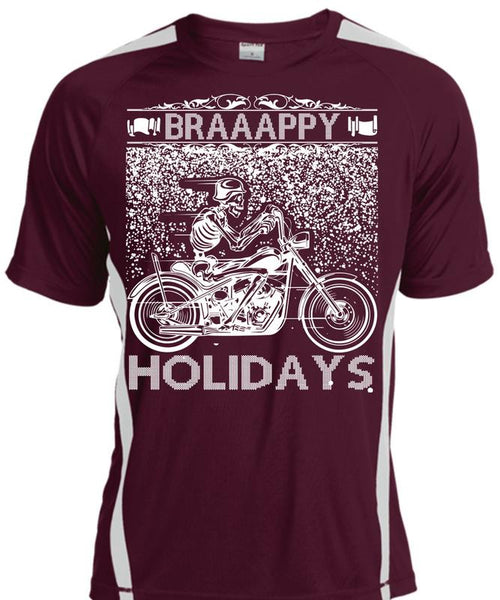 Braaappy Holidays T Shirt, I Love Christmas T Shirt, Cool Shirt