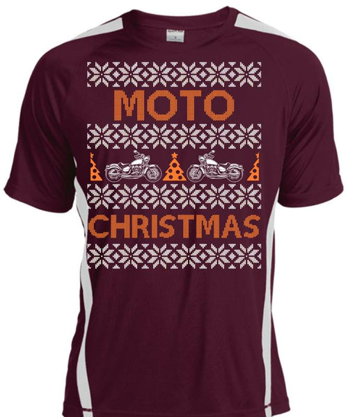 Moto Christmas T Shirt, I Love Christmas T Shirt, Cool Shirt