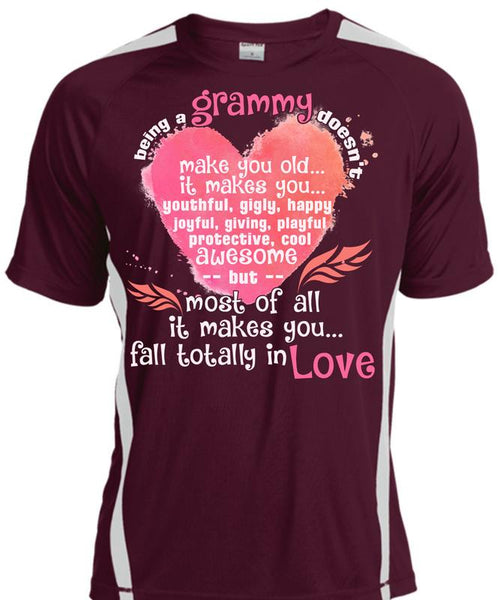 Being A Grammy Doesn't Make You Old T Shirt, Fall Totally In Love T Shirt, Cool Shirt