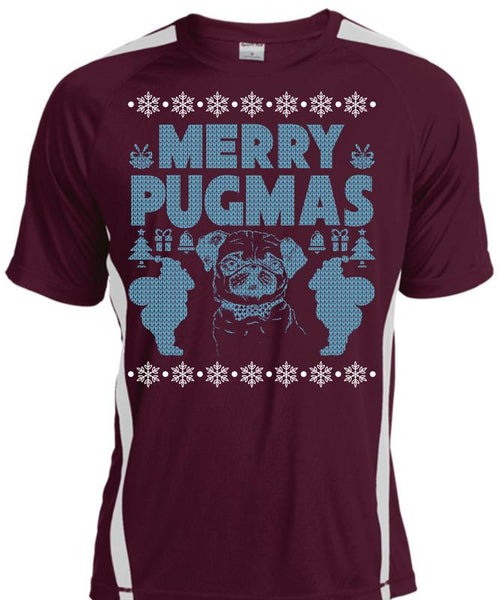 Merry Pugmas T Shirt, I Love Christmas T Shirt, Cool Shirt