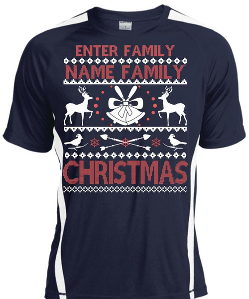 Enter Family Name Family Christmas T Shirt, I Love Christmas T Shirt, Cool Shirt