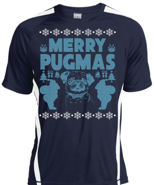 Merry Pugmas T Shirt, I Love Christmas T Shirt, Cool Shirt