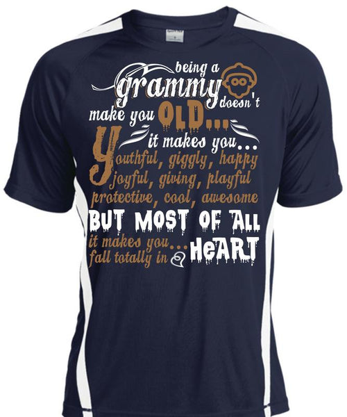 Being A Grammy Doesn't Make You Old T Shirt, Fall Totally In Heart T Shirt, Cool Shirt