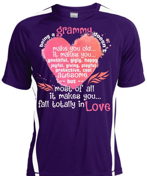 Being A Grammy Doesn't Make You Old T Shirt, Fall Totally In Love T Shirt, Cool Shirt