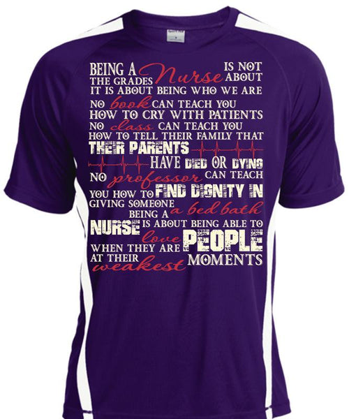 Being A Nurse T Shirt, Calls Me A Nurse T Shirt, Cool Shirt