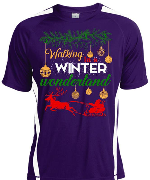 Walking Winter Wonderland T Shirt, I Love Christmas T Shirt, Cool Shirt