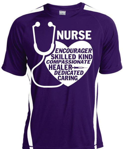 Nurse Encourager Skilled Kind T Shirt, Healer Dedicated Caring T Shirt, Cool Shirt