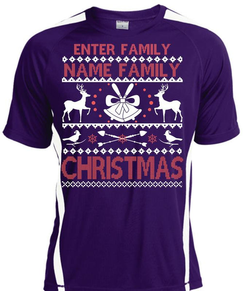Enter Family Name Family Christmas T Shirt, I Love Christmas T Shirt, Cool Shirt