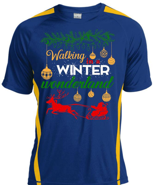 Walking Winter Wonderland T Shirt, I Love Christmas T Shirt, Cool Shirt
