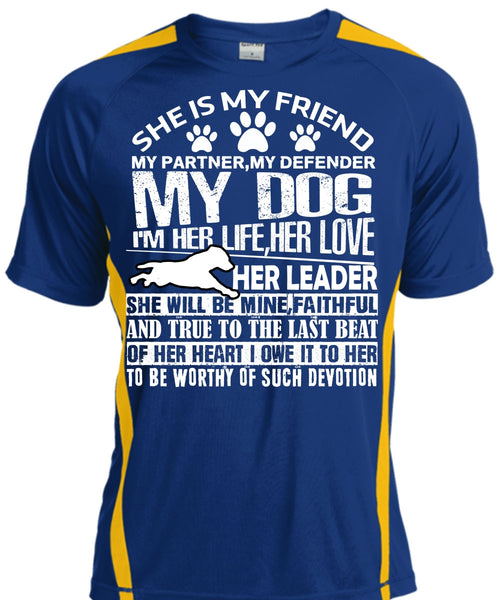 My Defender My Dog T Shirt, I'm Her Life Her Love T Shirt, Cool Shirt