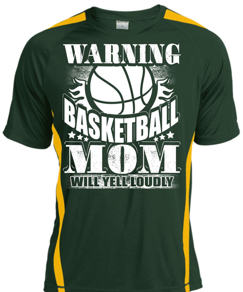 Warning Basketball Mom T Shirt, Being A Mom T Shirt, Cool Shirt