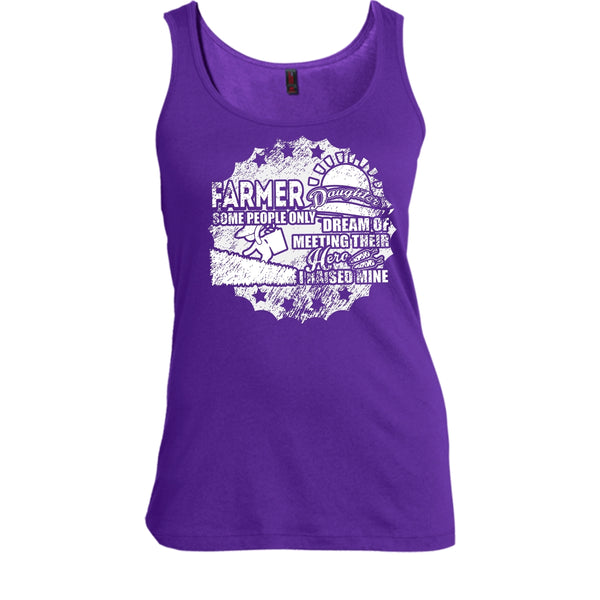 Farmer Daughter T Shirt, Awesome Farmer Daughter Tank Top