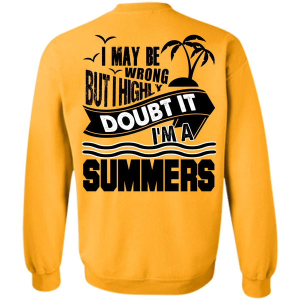 I Love Fishing T Shirt, I'm A Summers Sweatshirt