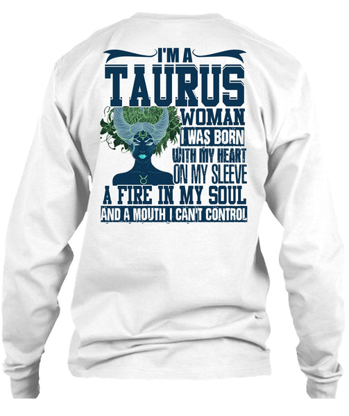 I'm A Taurus Woman T Shirt, I Love Taurus T Shirt