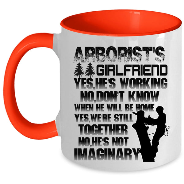 Cool Couple Coffee Mug, Arborist's Girlfriend Accent Mug