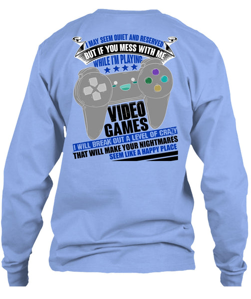 I'm Playing Video Games T Shirt, I Love Gaming T Shirt