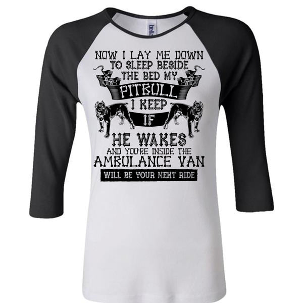 Sleep Beside The Bed My Pit Bull T Shirt, I Love My Dog T Shirt, Awesome T-Shirts